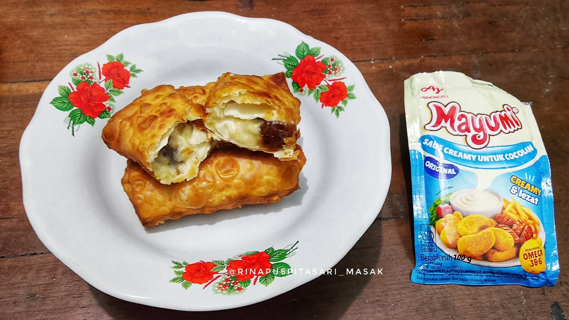 Banana Kurma Mayo Spring Roll ala Mayumi®