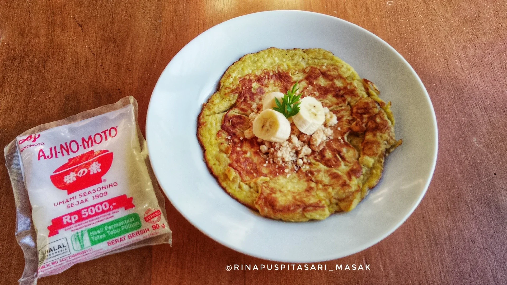 Banana Omelette ala AJI-NO-MOTO®