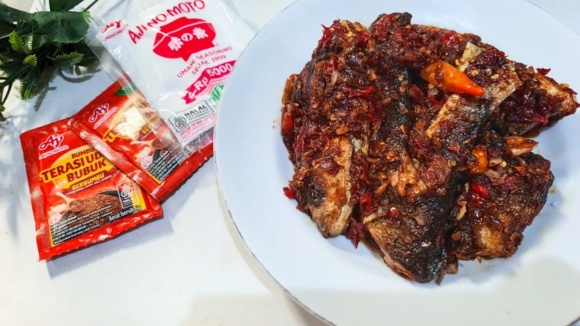 Bandeng Sambal Terasi Ajinomoto #NikmatTanpaDrama