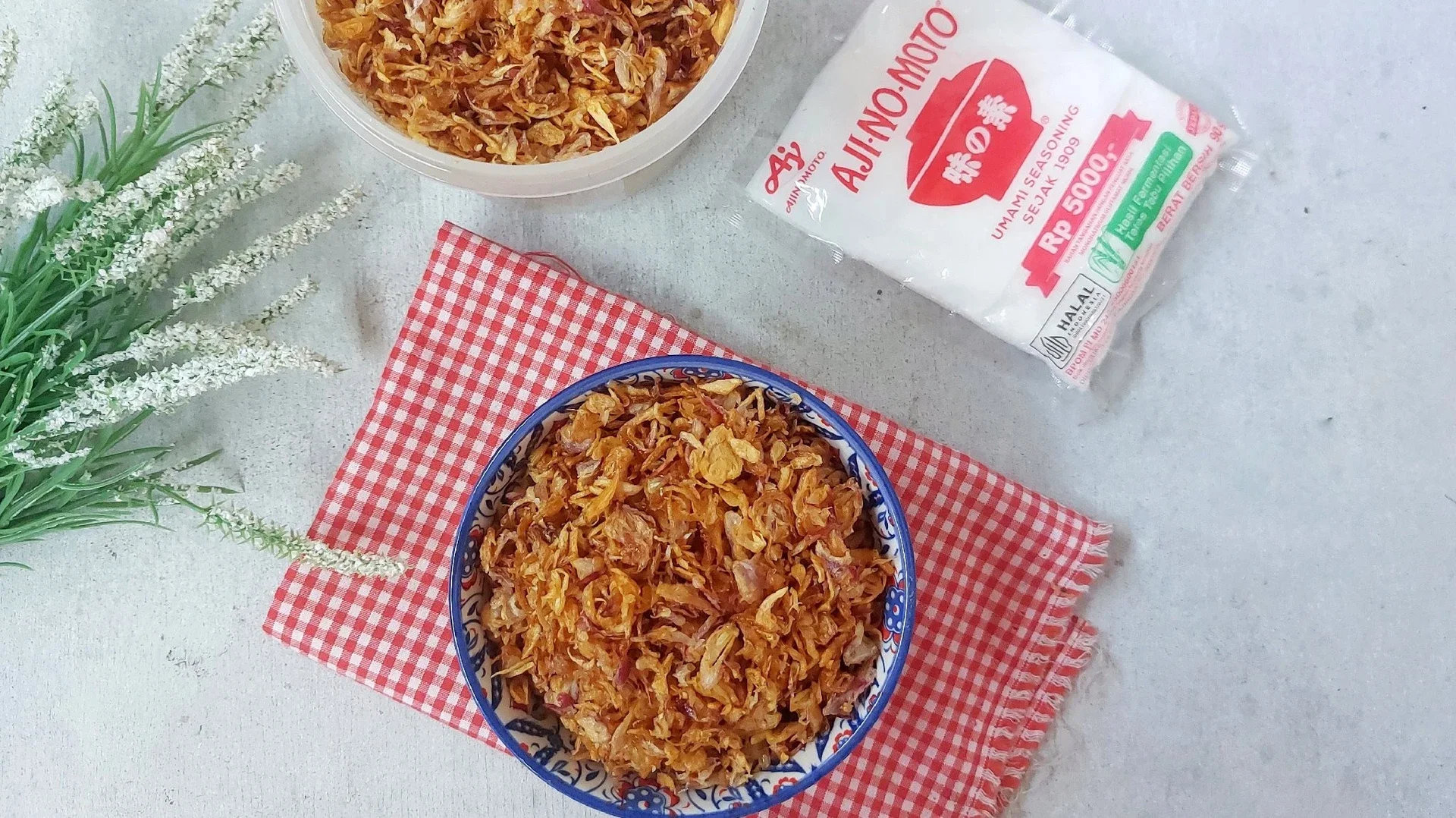 Bawang Merah Goreng ala Ajinomoto