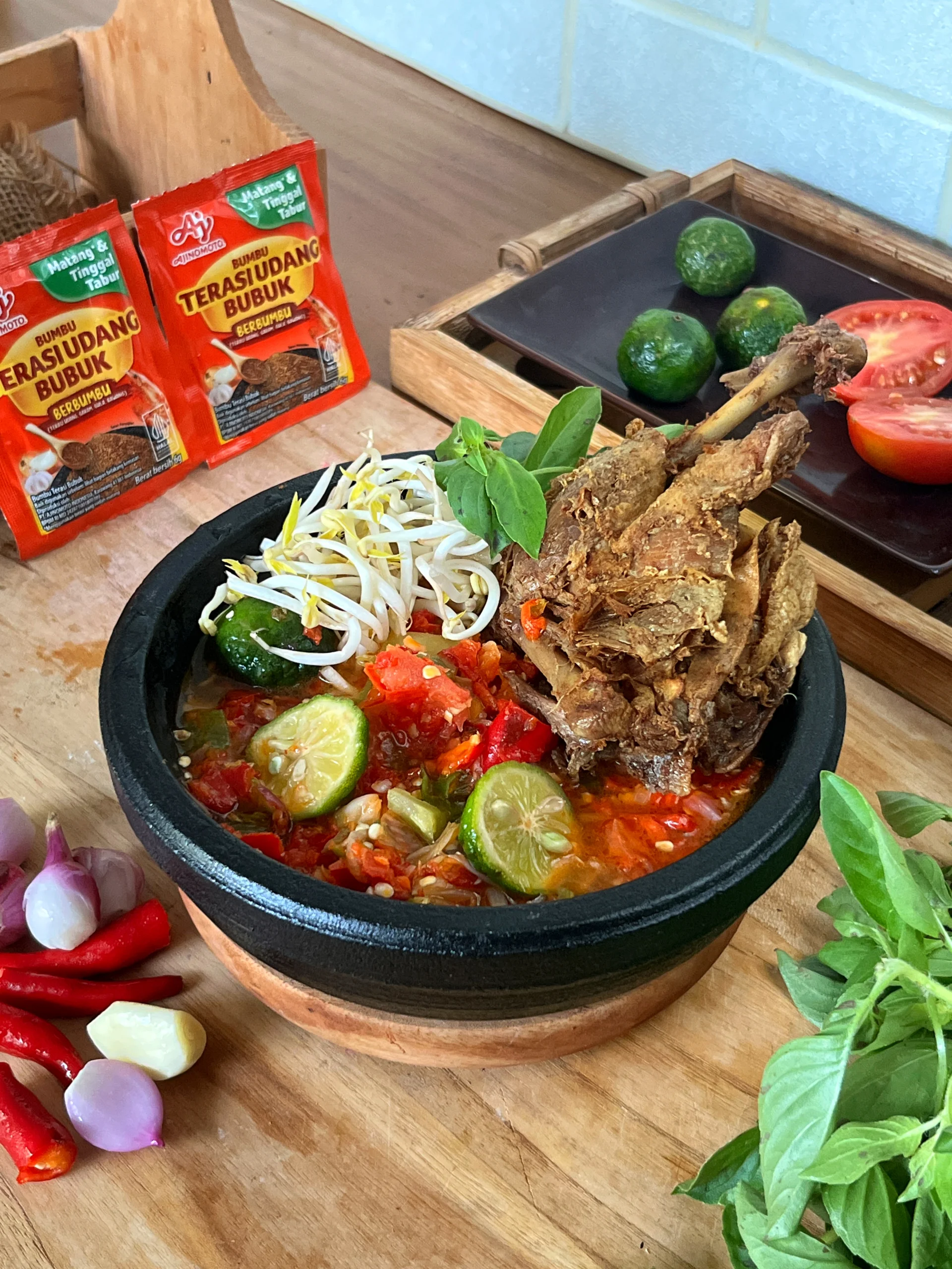 Bebek Sambal Pecak Betawi