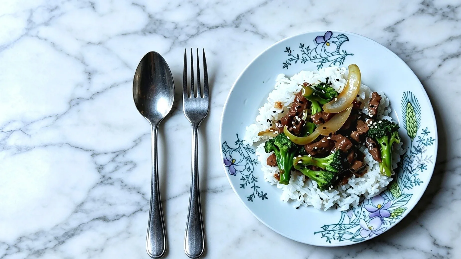 beef black pepper and broccoli