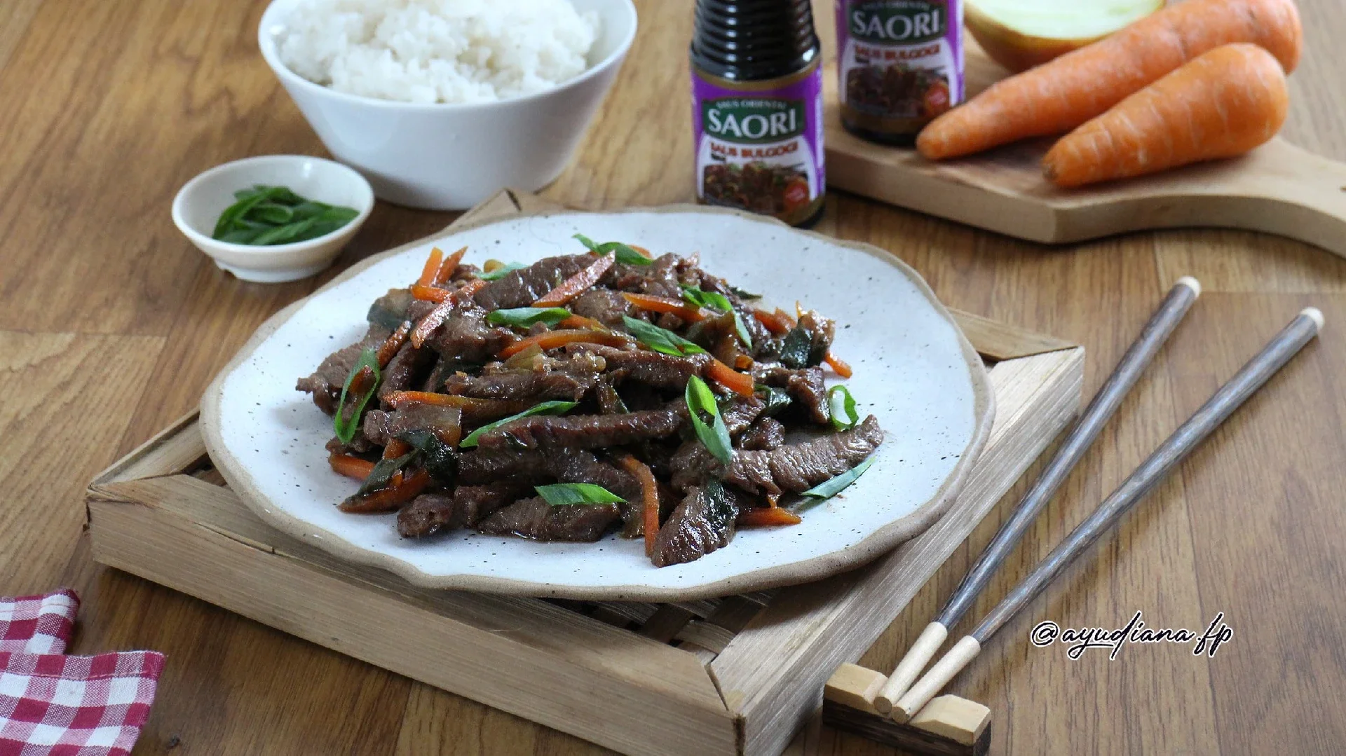 Beef Bulgogi ala SAORI