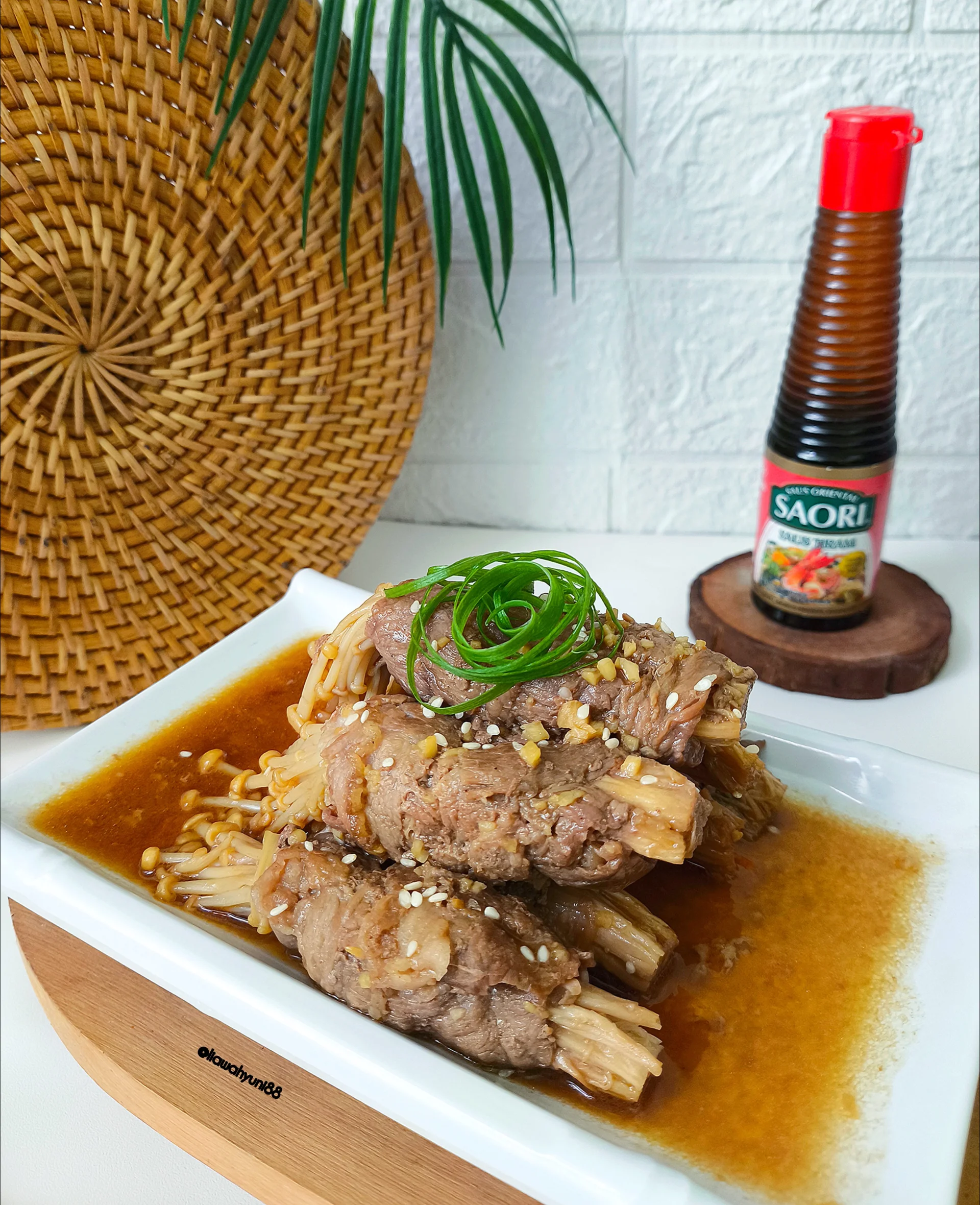 BEEF ENOKI ROLL #KreasiSerbaJamur