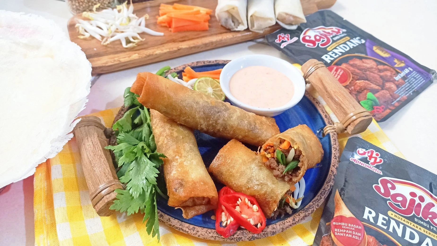 Lumpia Rendang Sapi