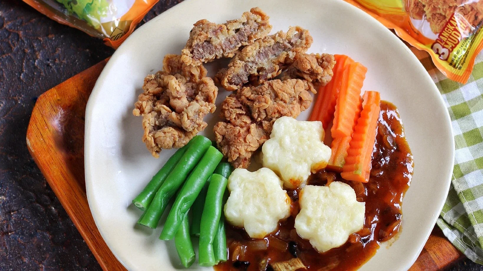 Beef Steak with Blackpepper Sauce
