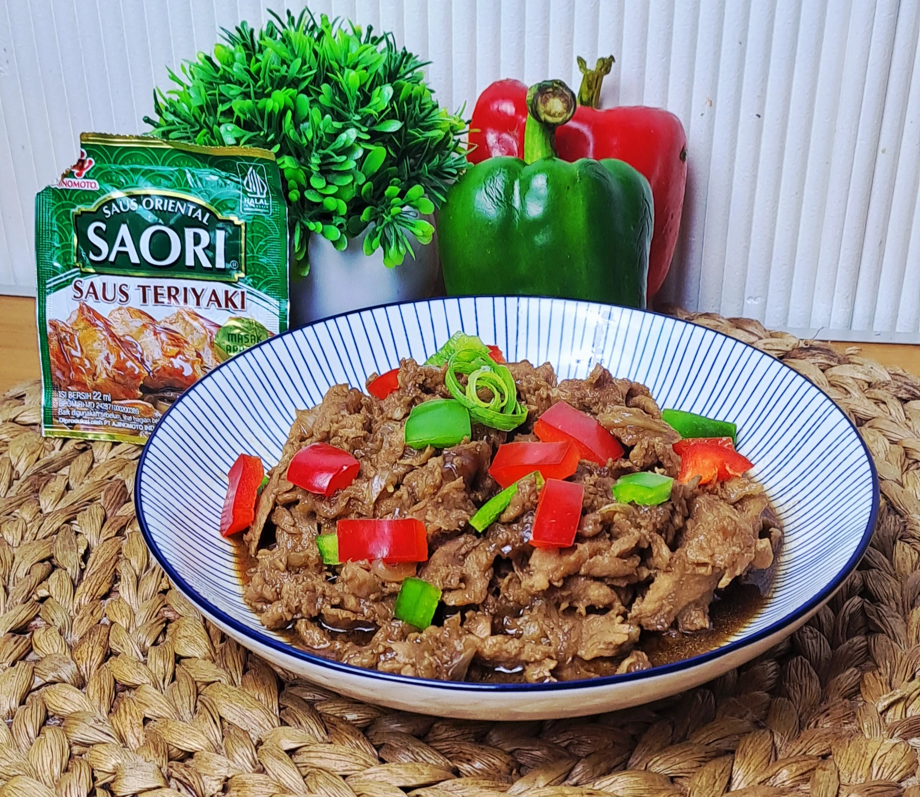 Beef Teriyaki #SejutaRasaLezatSAORI #DapurUmami