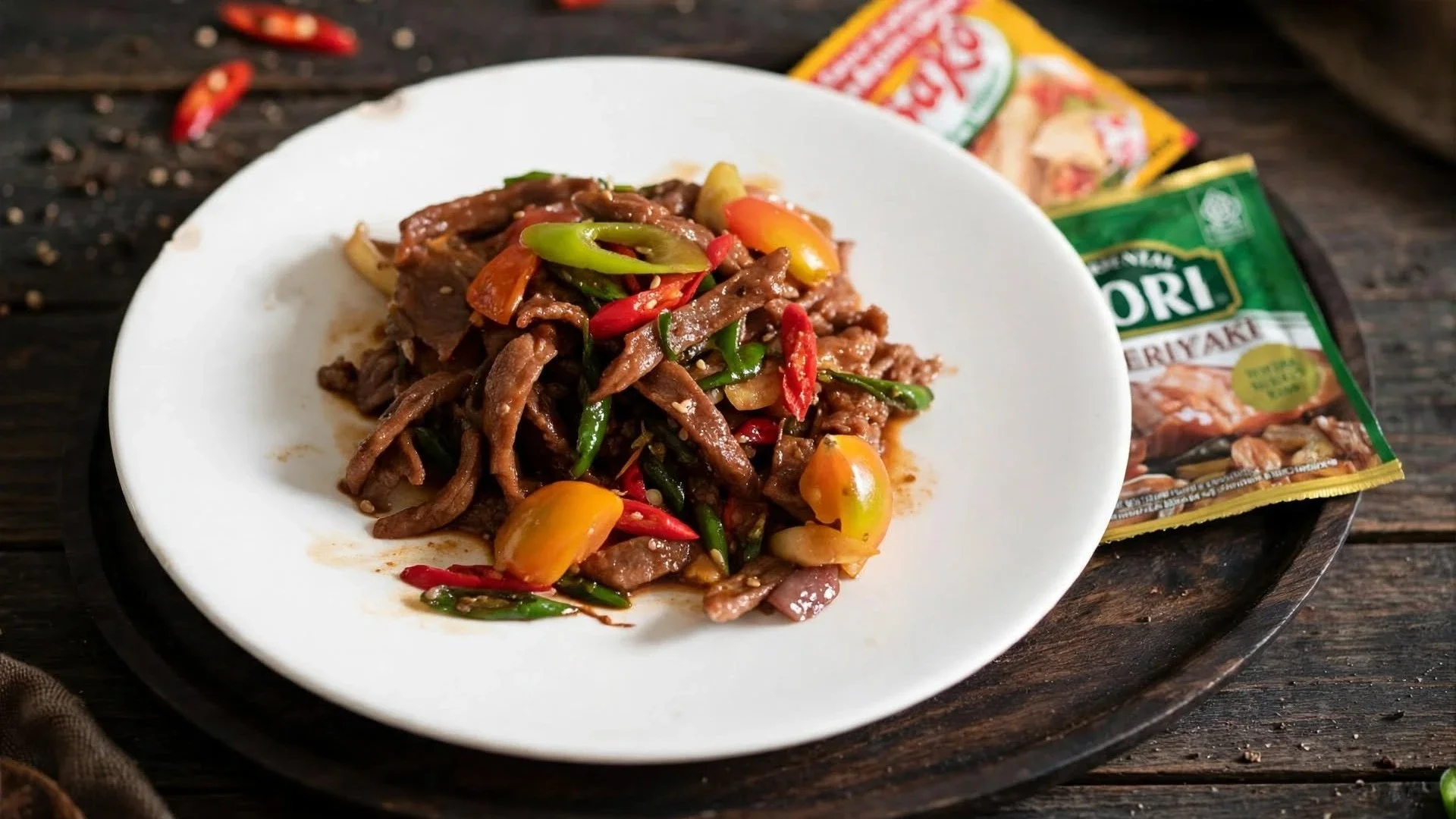 Beff Teriyaki Lombok Ijo