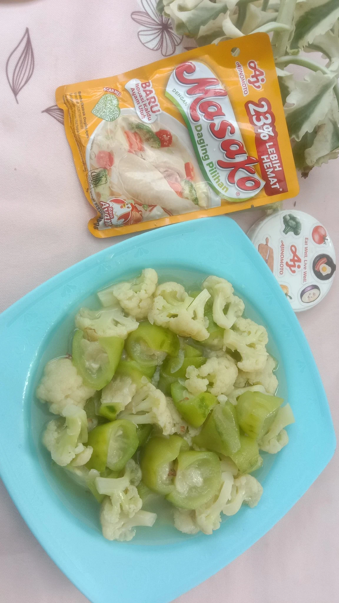 Bening Gambas Mix Bunga Kol