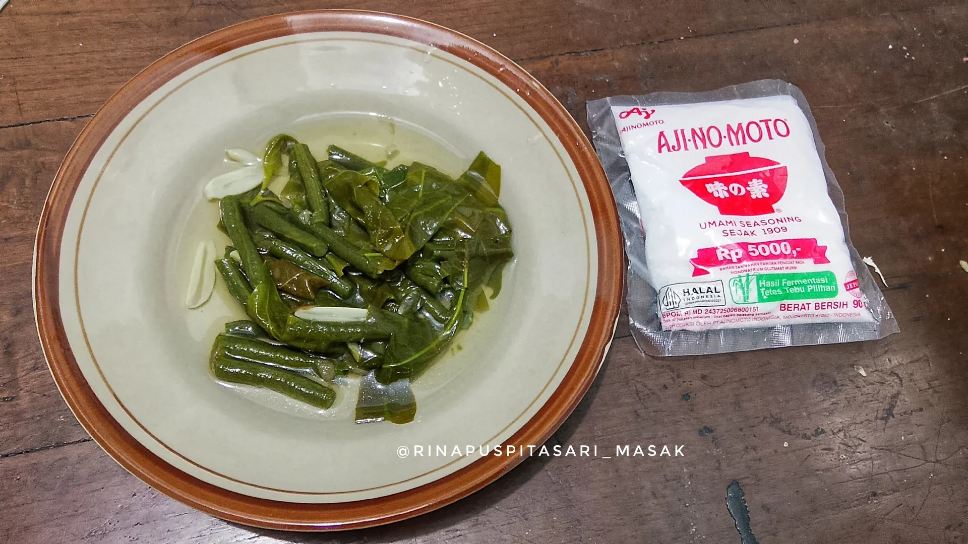 Bening Kacang Panjang Daun So ala AJI-NO-MOTO®