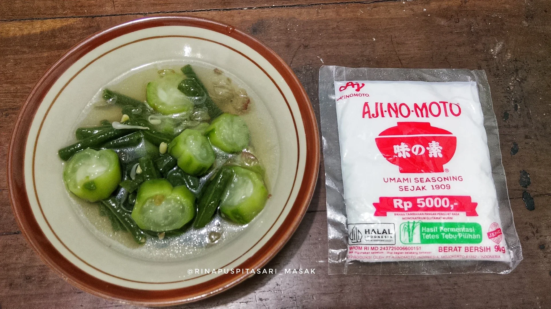 Bening Oyong Kacang Panjang Tauge ala AJI-NO-MOTO®