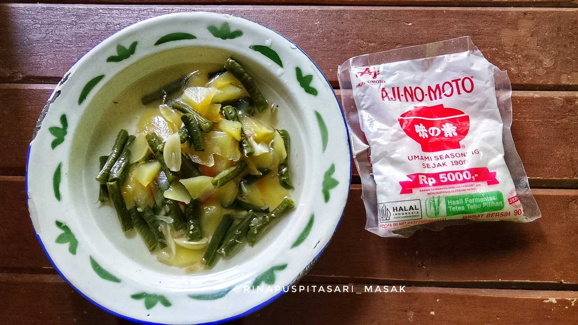 Bening Pepaya Muda Kacang Panjang ala AJI-NO-MOTO®