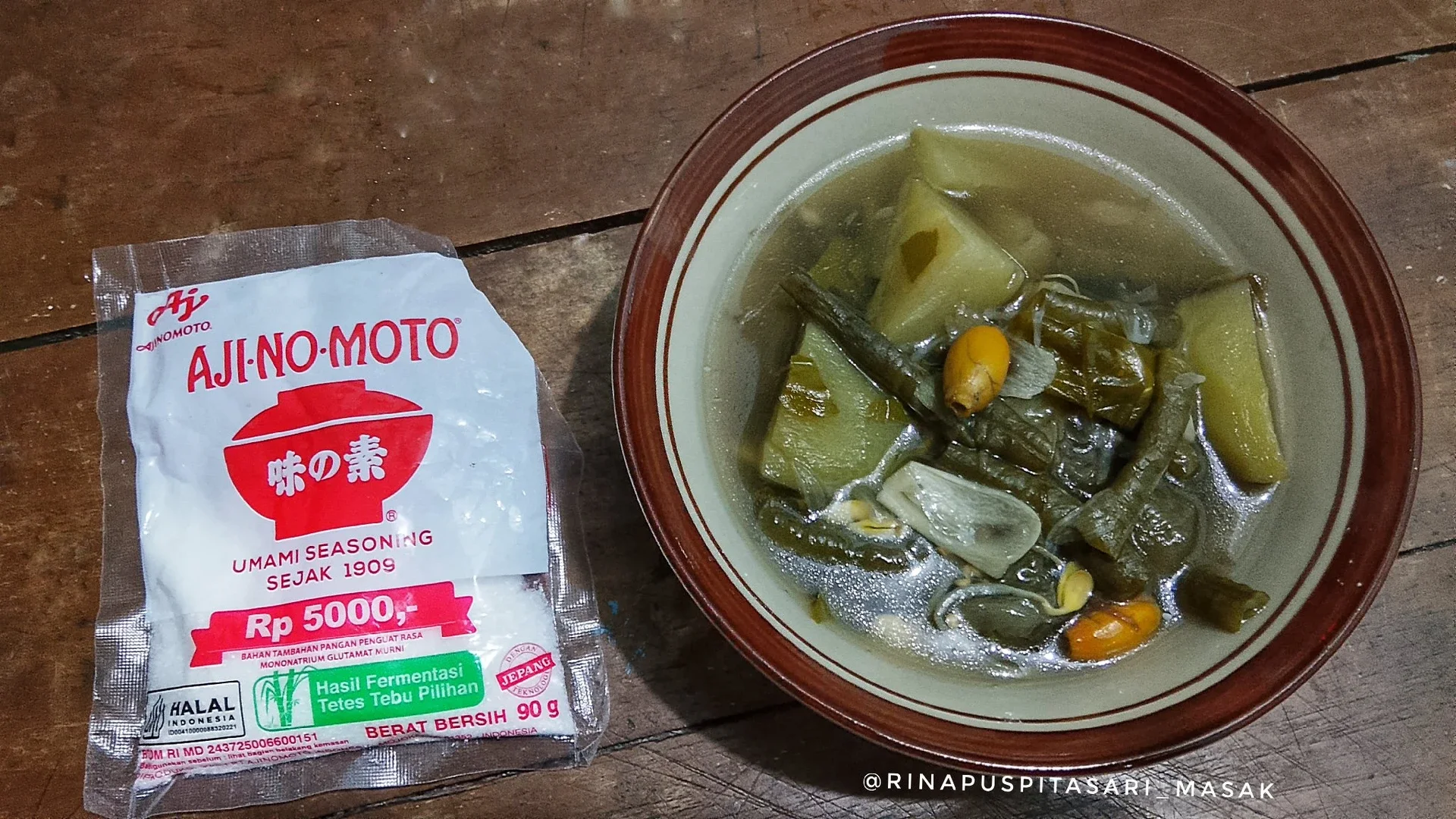 Bening Sayur Podomoro ala AJI-NO-MOTO®