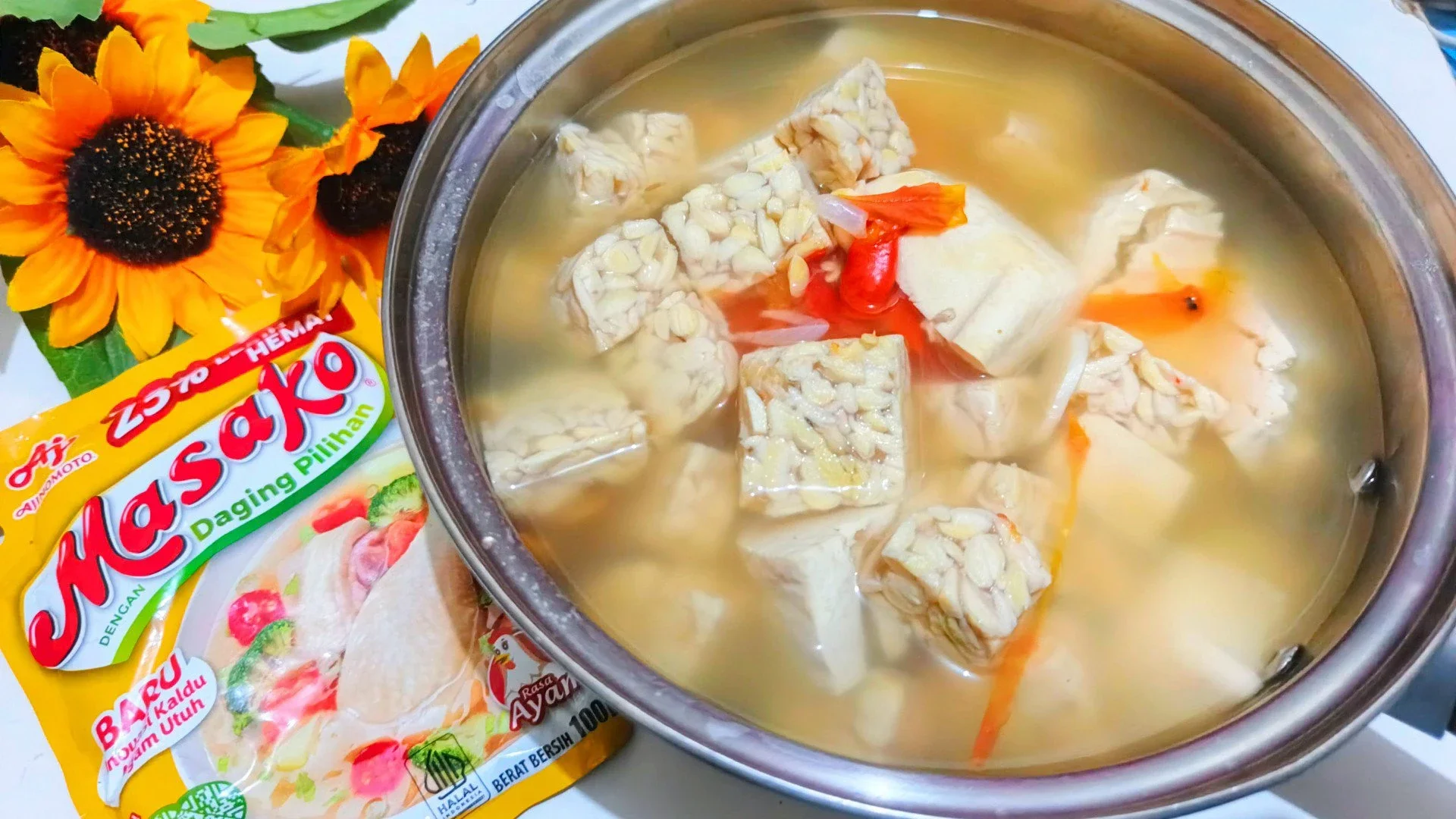 Bening tahu tempe ala masako