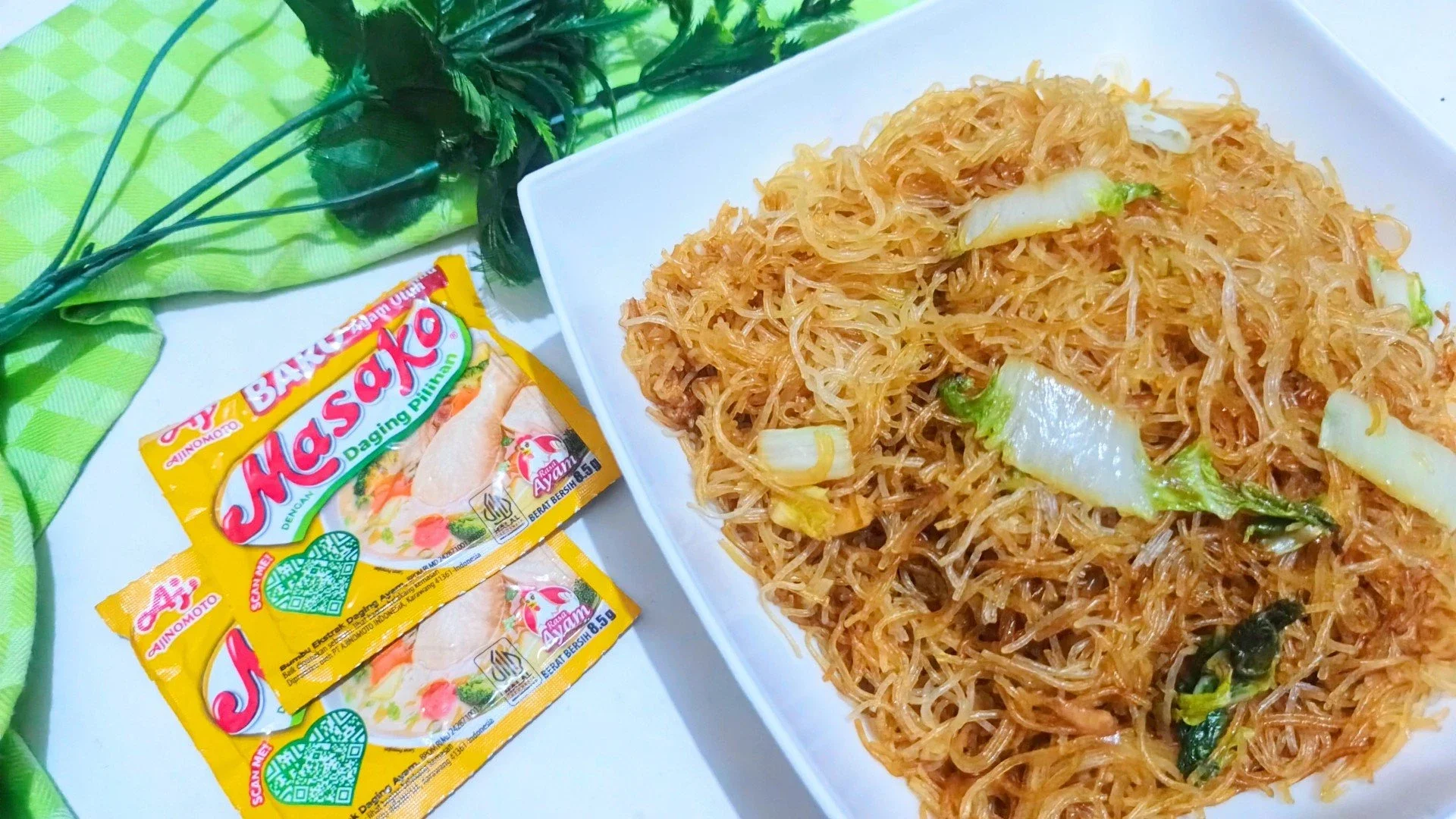 Bihun goreng ala masako 