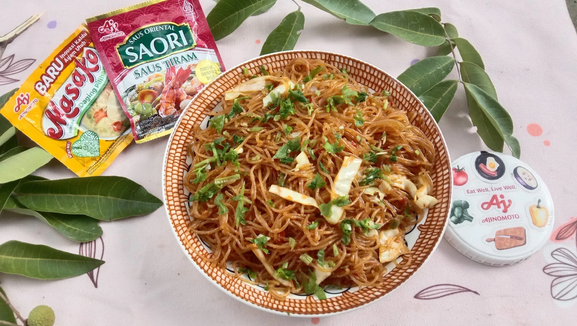 Bihun Goreng Manis Pedas Gurih Saus Tiram Saori #SejutaRasaLezatSaori