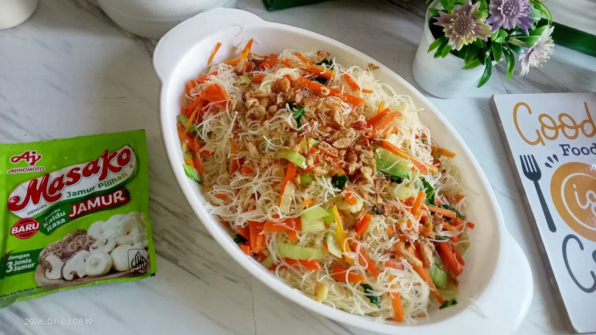 Bihun Goreng Putih 