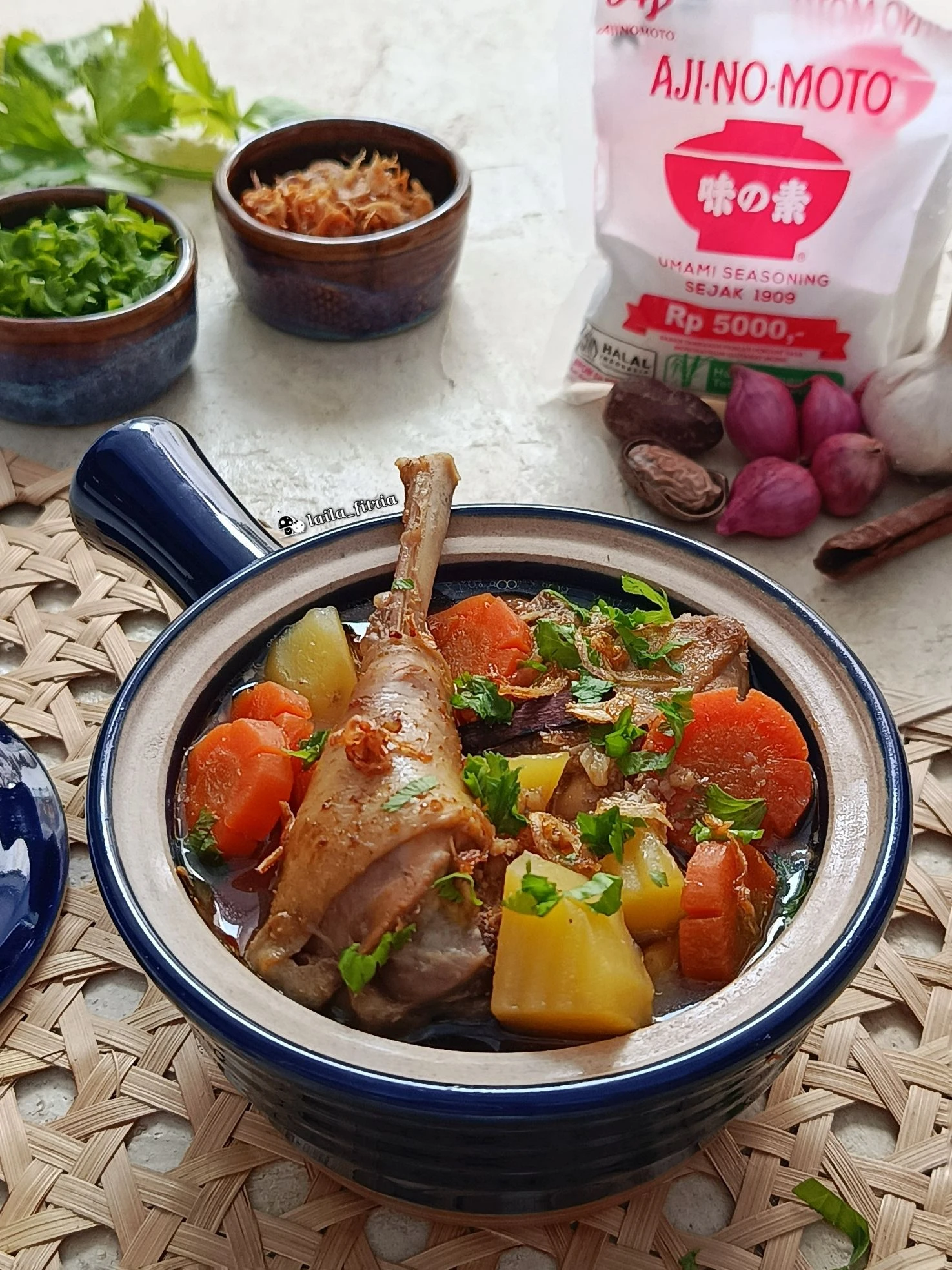 Bistik Ayam Banjar ala AJINOMOTO
