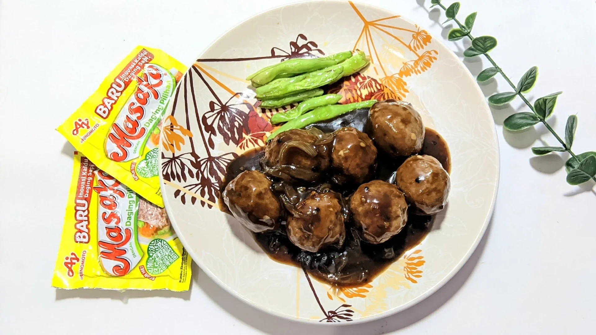 Bistik Bola-bola Daging Lada Hitam
