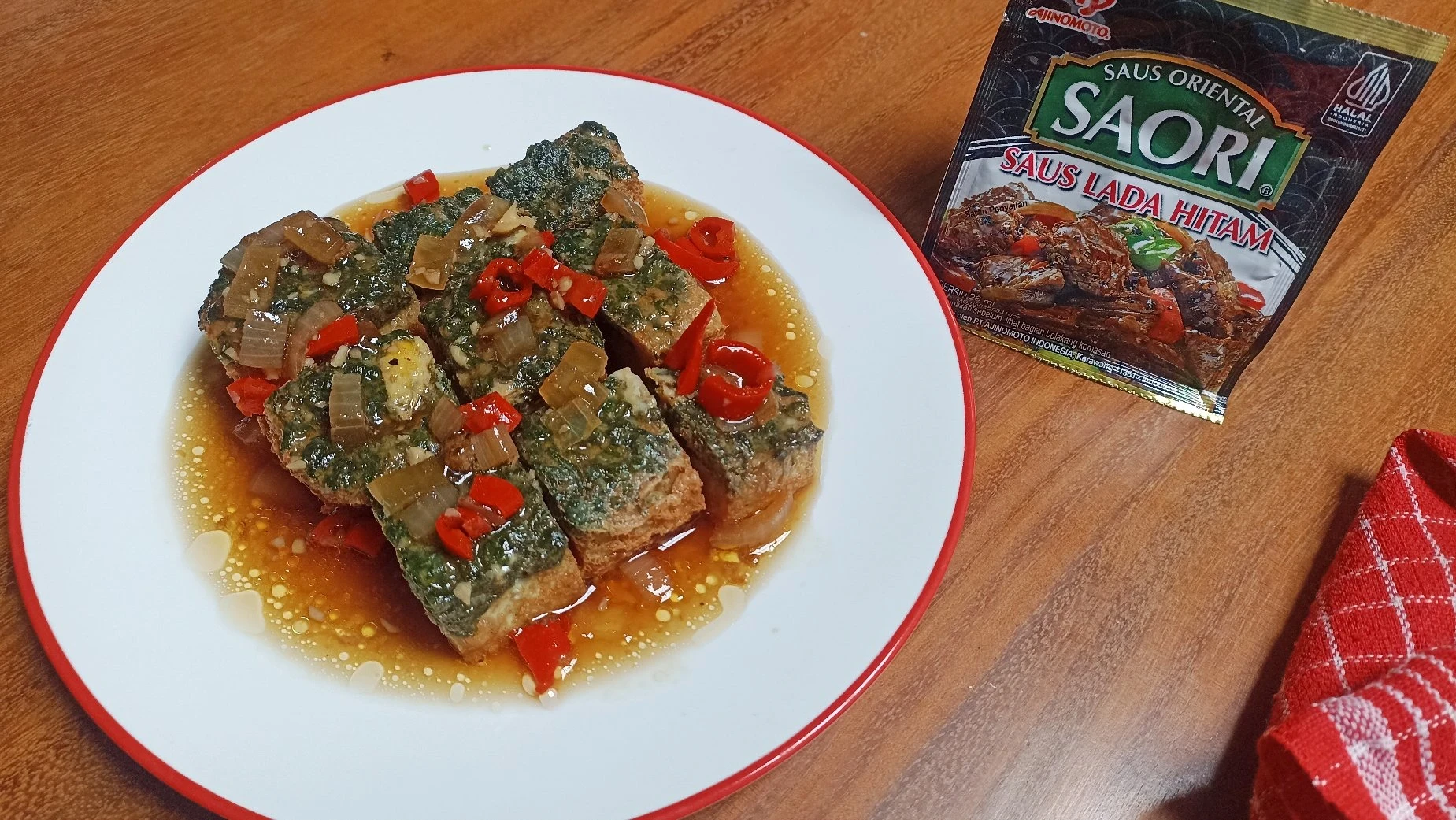 Blackpepper Egg Tofu