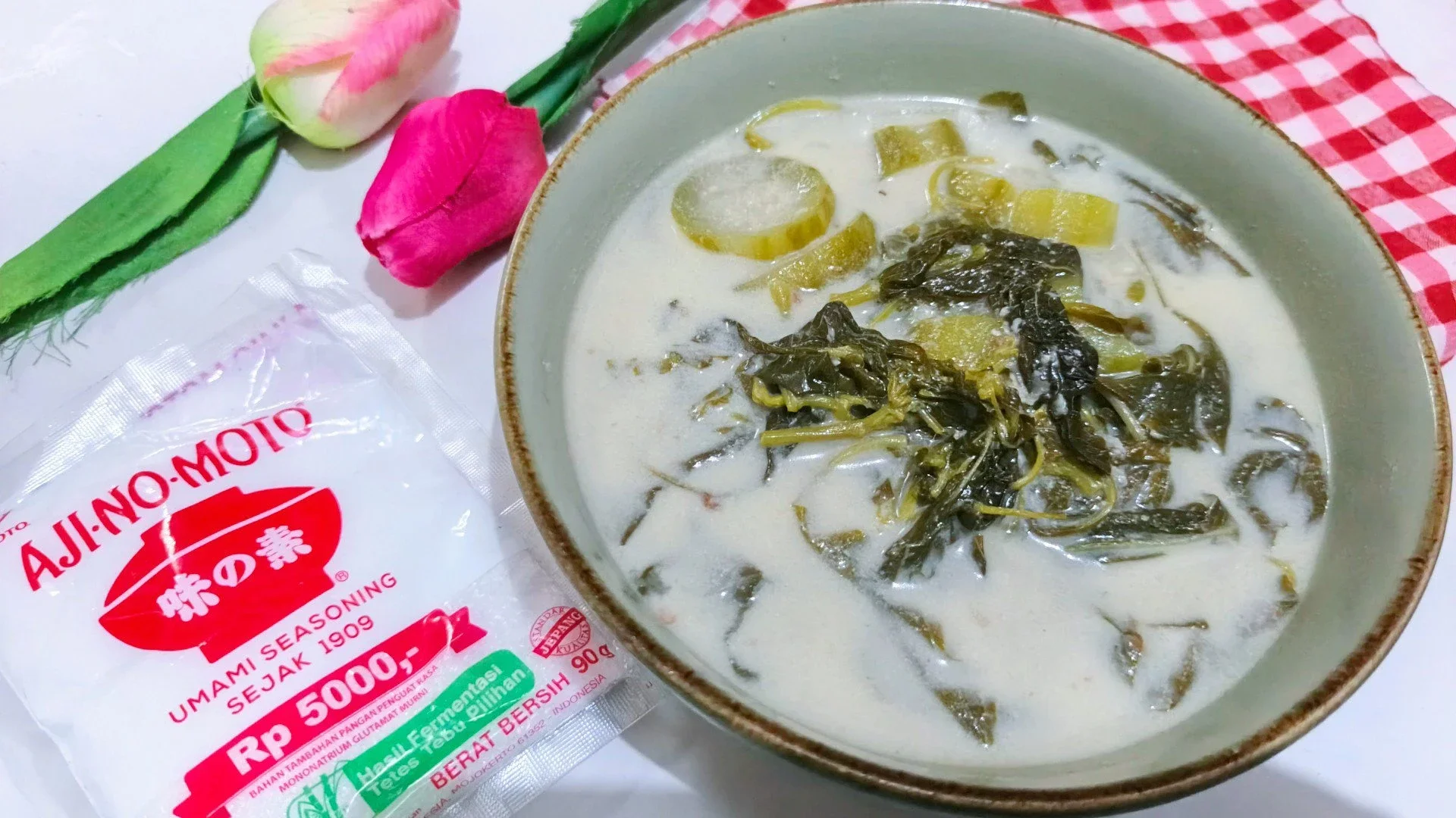 Bobor bayam oyong