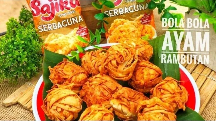 BOLA BOLA AYAM RAMBUTAN #SajikuLezatMeresapSampaiDalam
