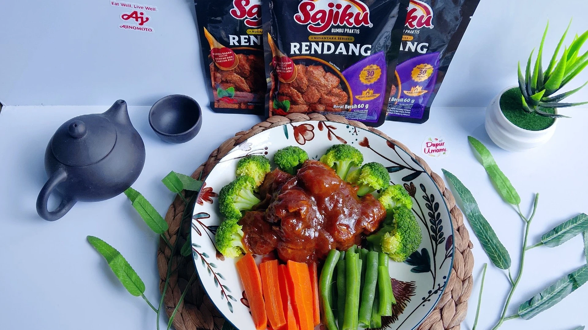 Bola Bola Bakso Rendang ala Sajiku® #SAJIANLebaranKU