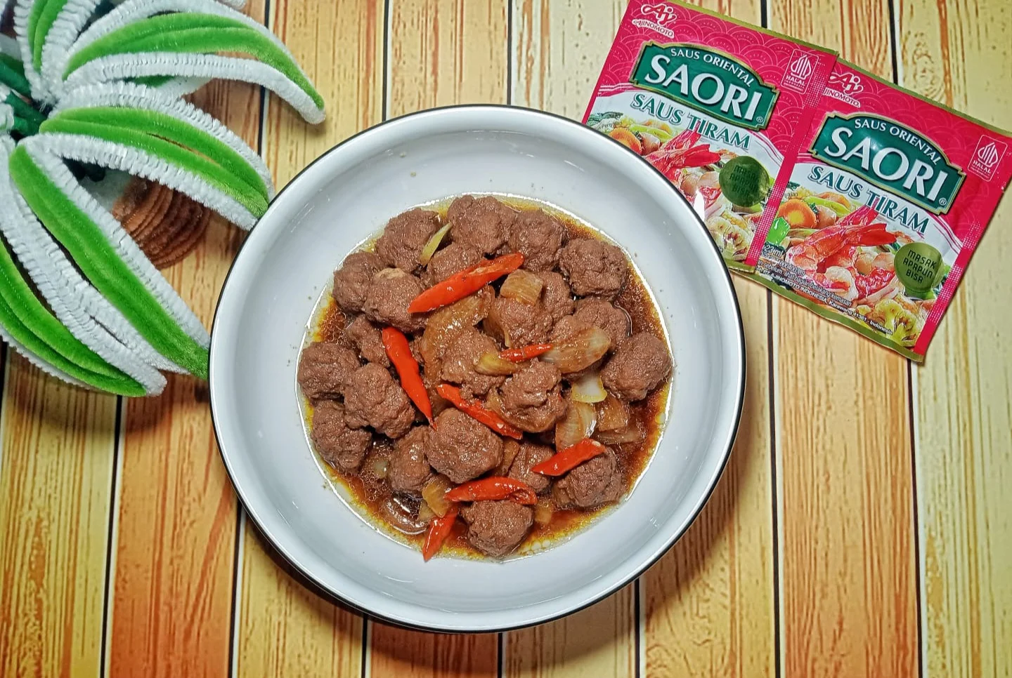 Bola Bola Daging ala Saori