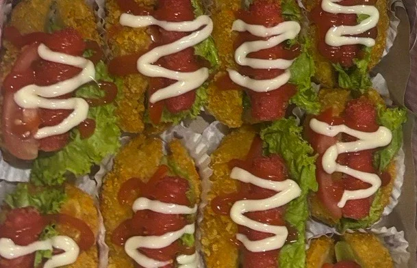 bola bola mie sosis crispy