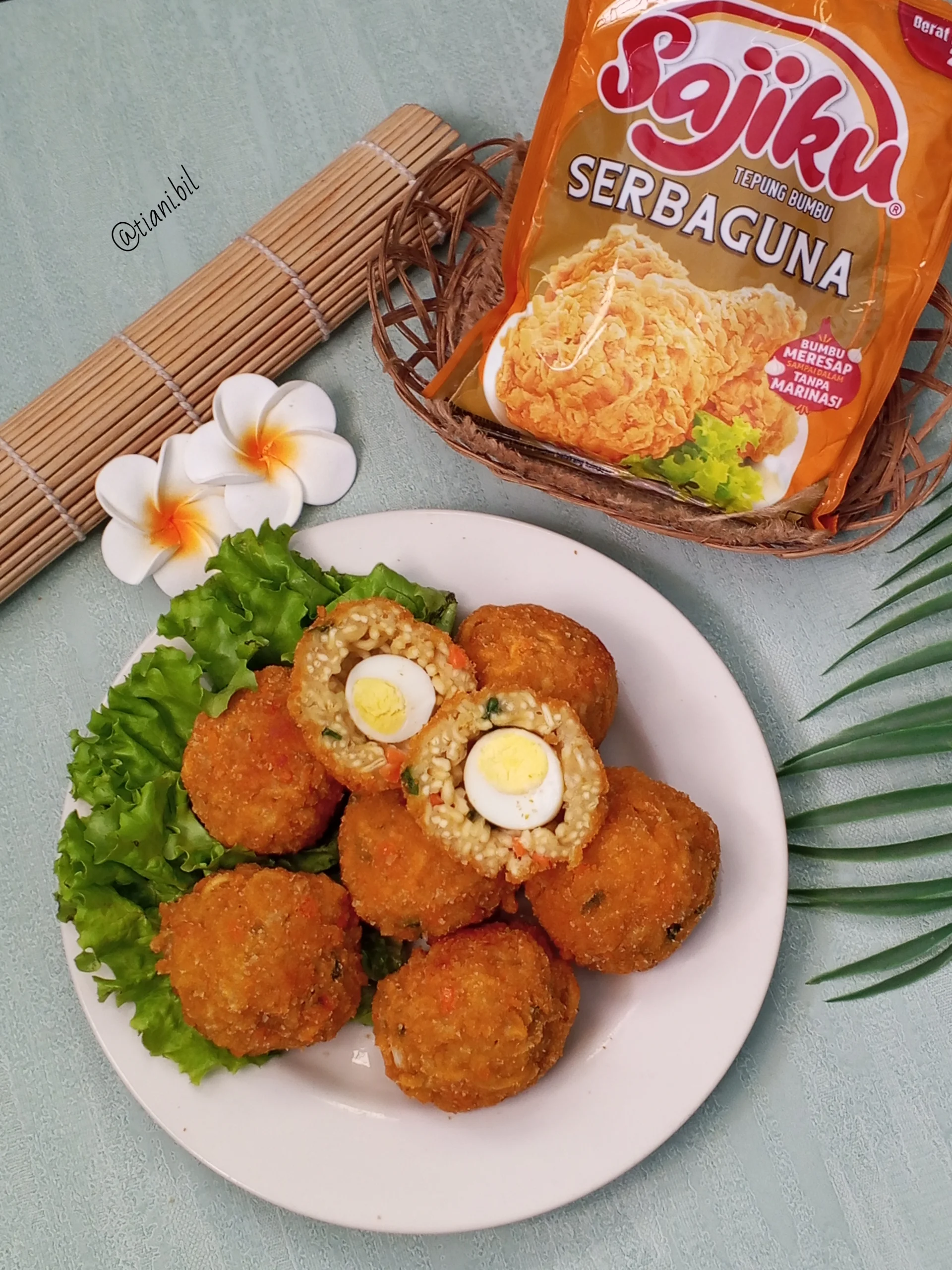 Bola Bola Mie Telur Puyuh Sajiku