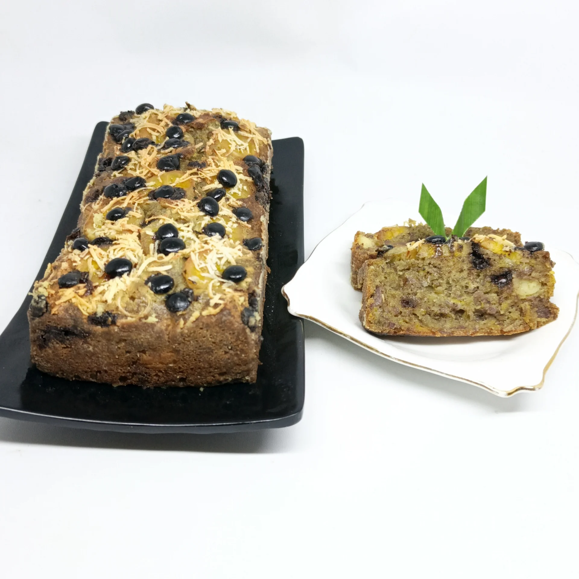 Bolu Panggang Pisang Keju Chocolate Chips
