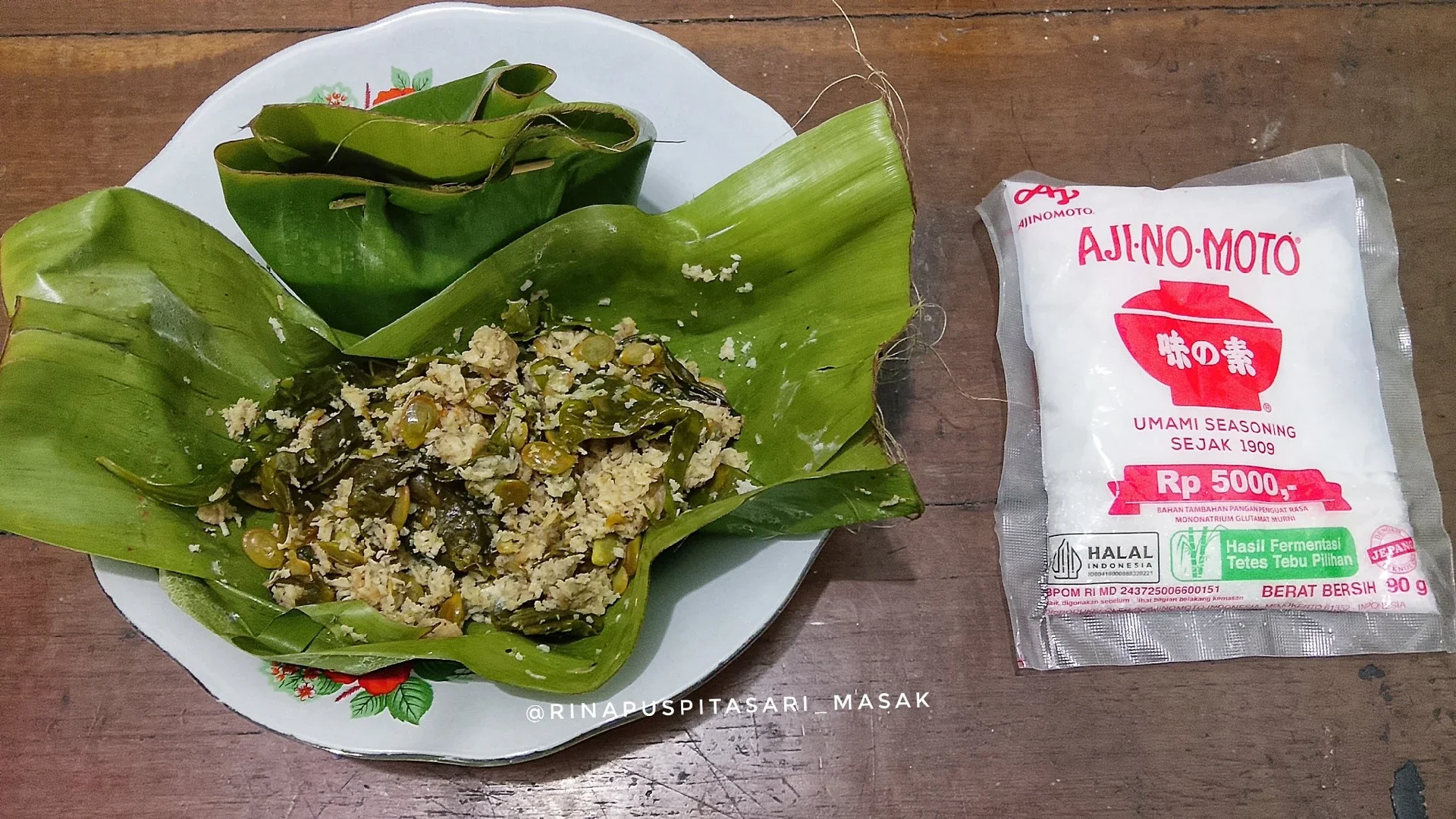 Botok Lamtoro Daun So ala AJI-NO-MOTO®