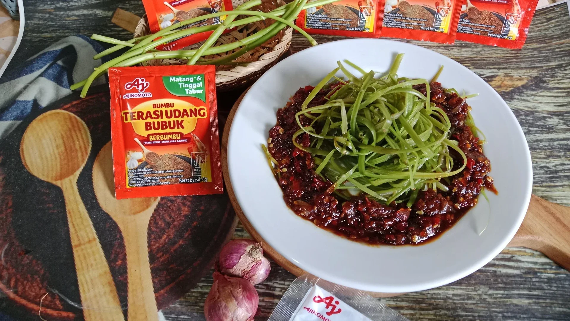 Brambang Asem  Kangkung #NikmatTanpaDrama