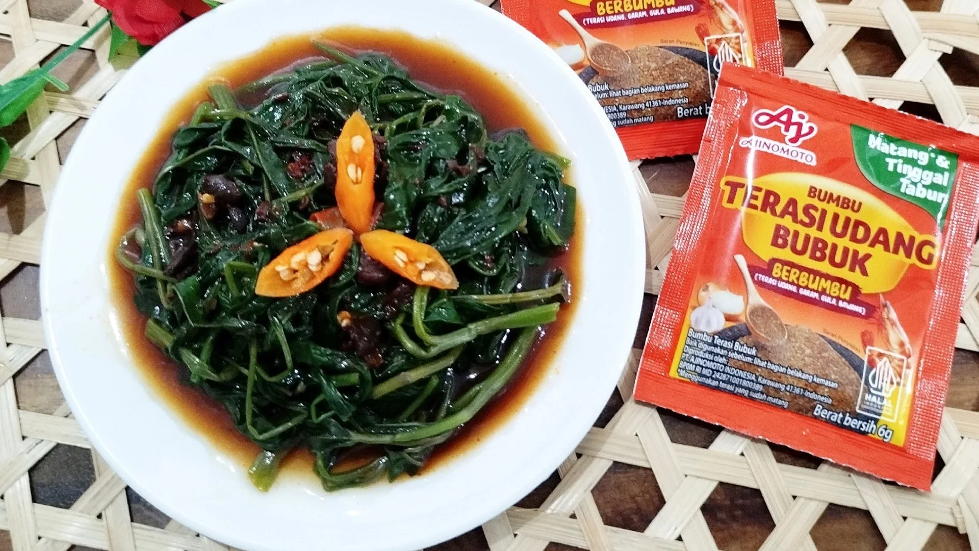 Brambang Asem Terasi Udang Bubuk