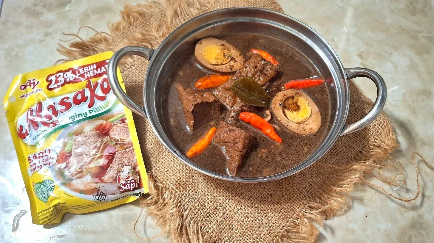 Brongkos Daging Sapi ala Masako