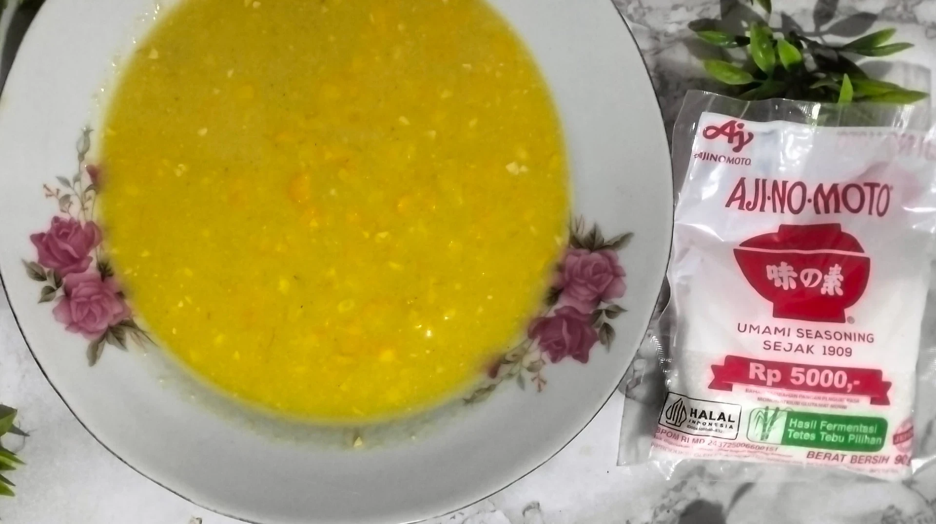 Bubur Jagung ala Ajinomoto 