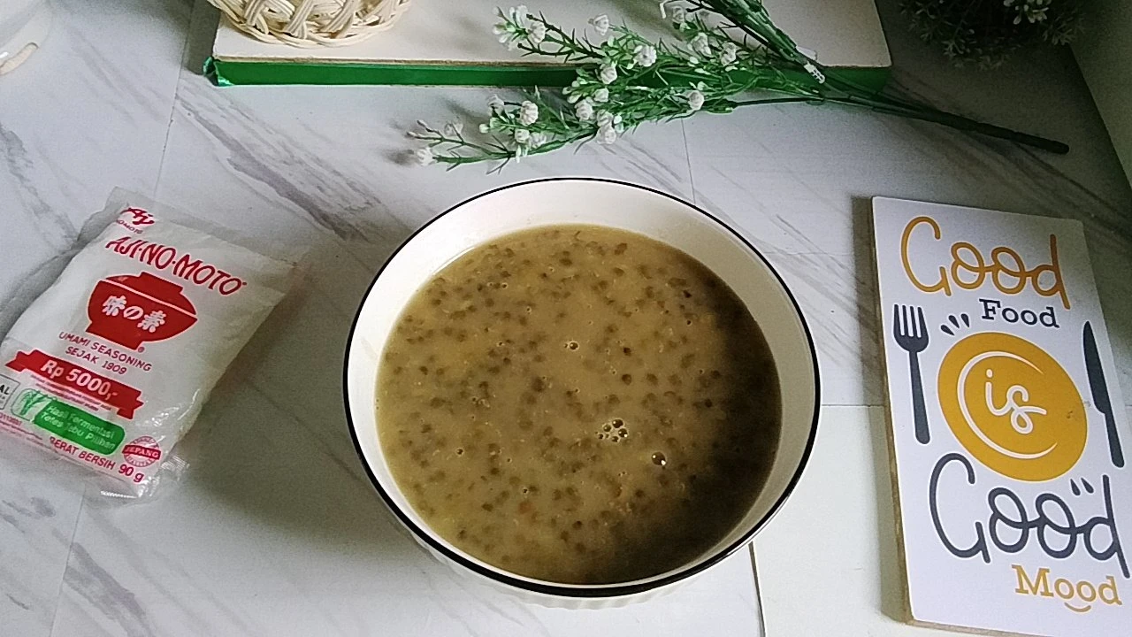 Bubur Kacang ijo praktis 