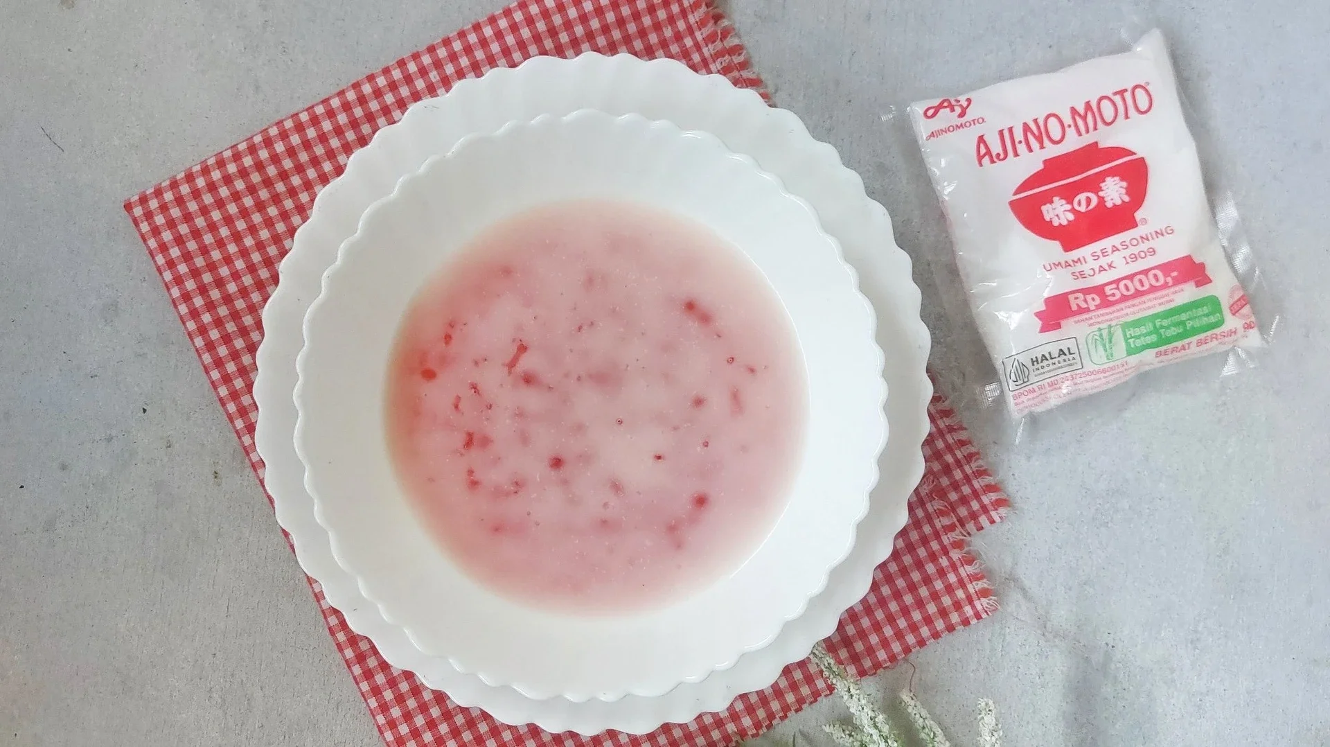 Bubur Mutiara ala Ajinomoto