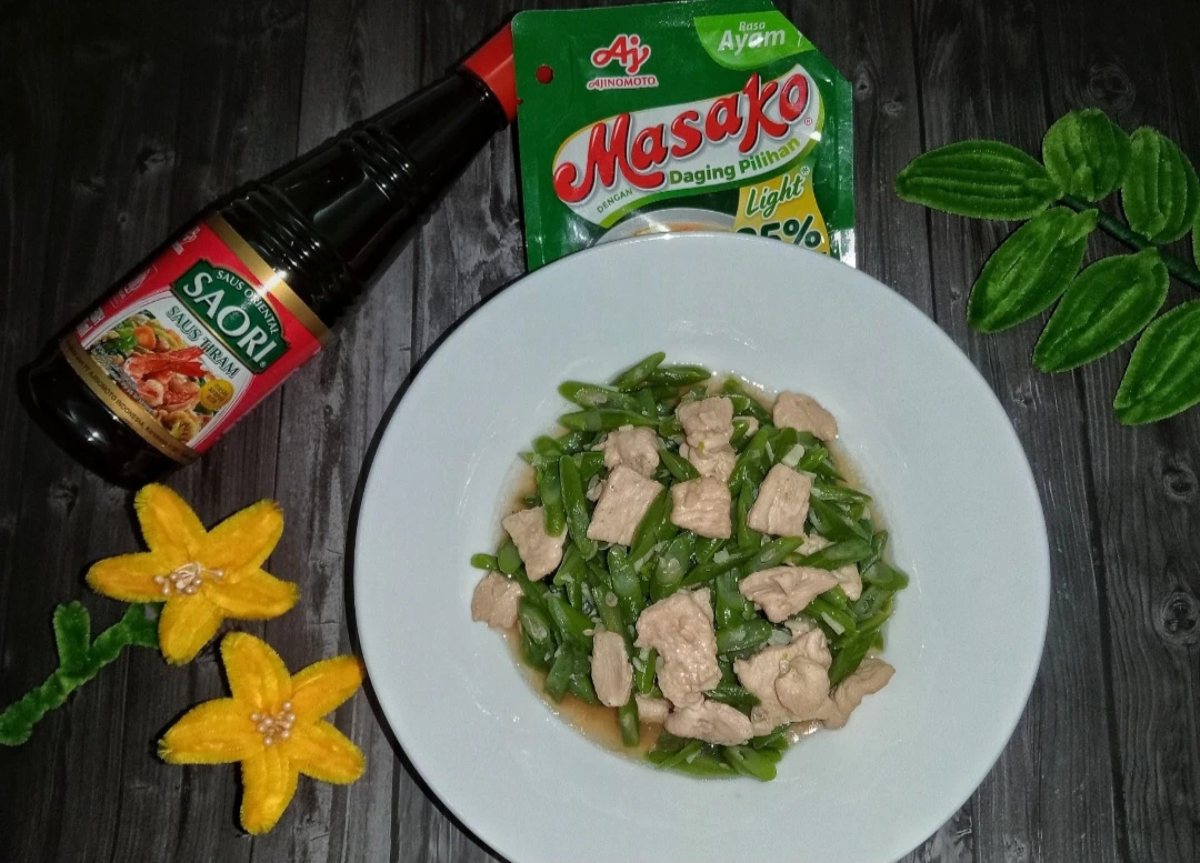 Buncis Ayam ala Saori
