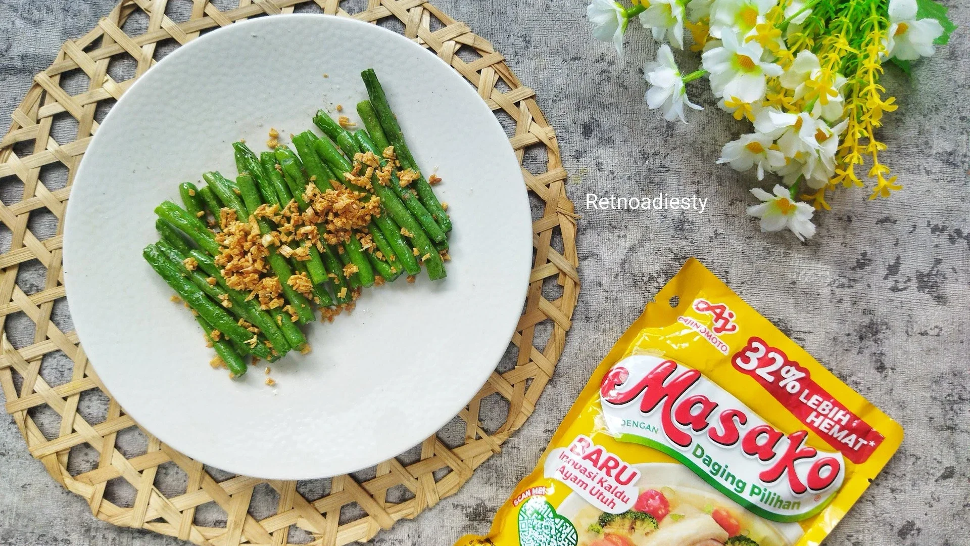 Buncis bawang putih 