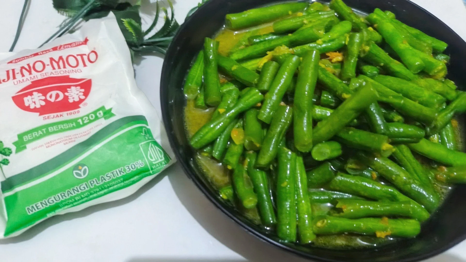 Buncis bumbu kuning