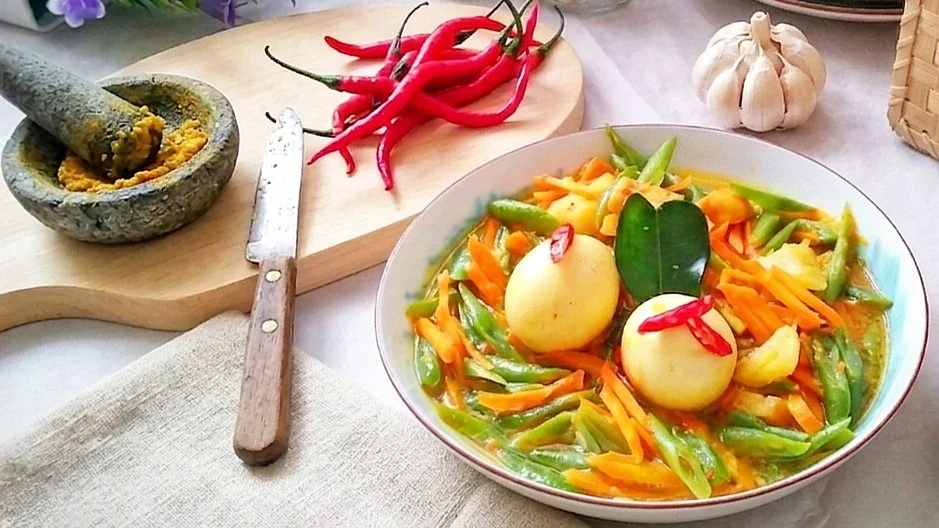 Buncis Kuah Santan
