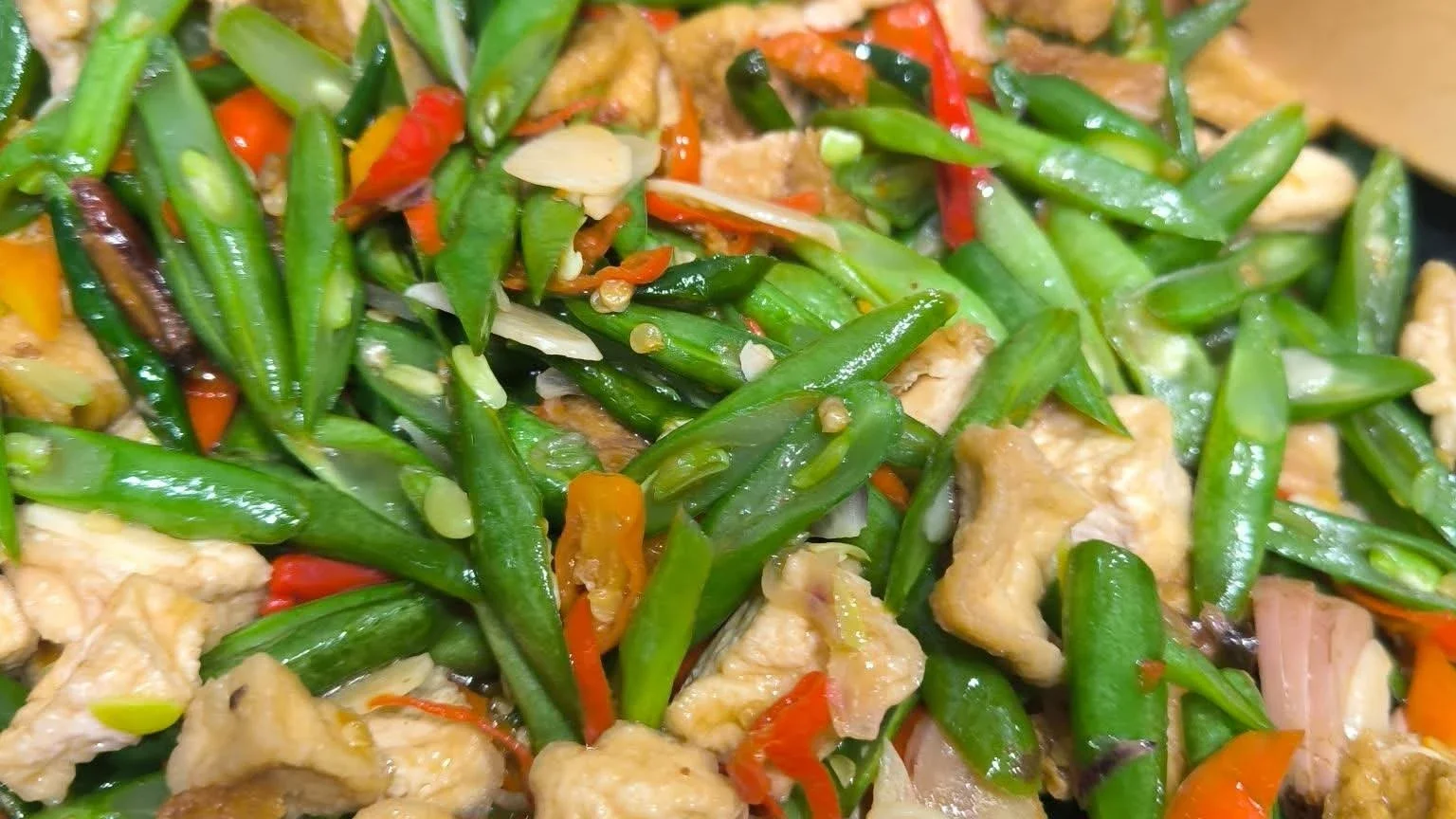 buncis tahu