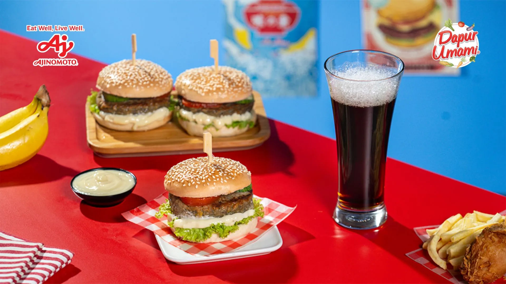 Burger Kulit Pisang ala Mayumi®