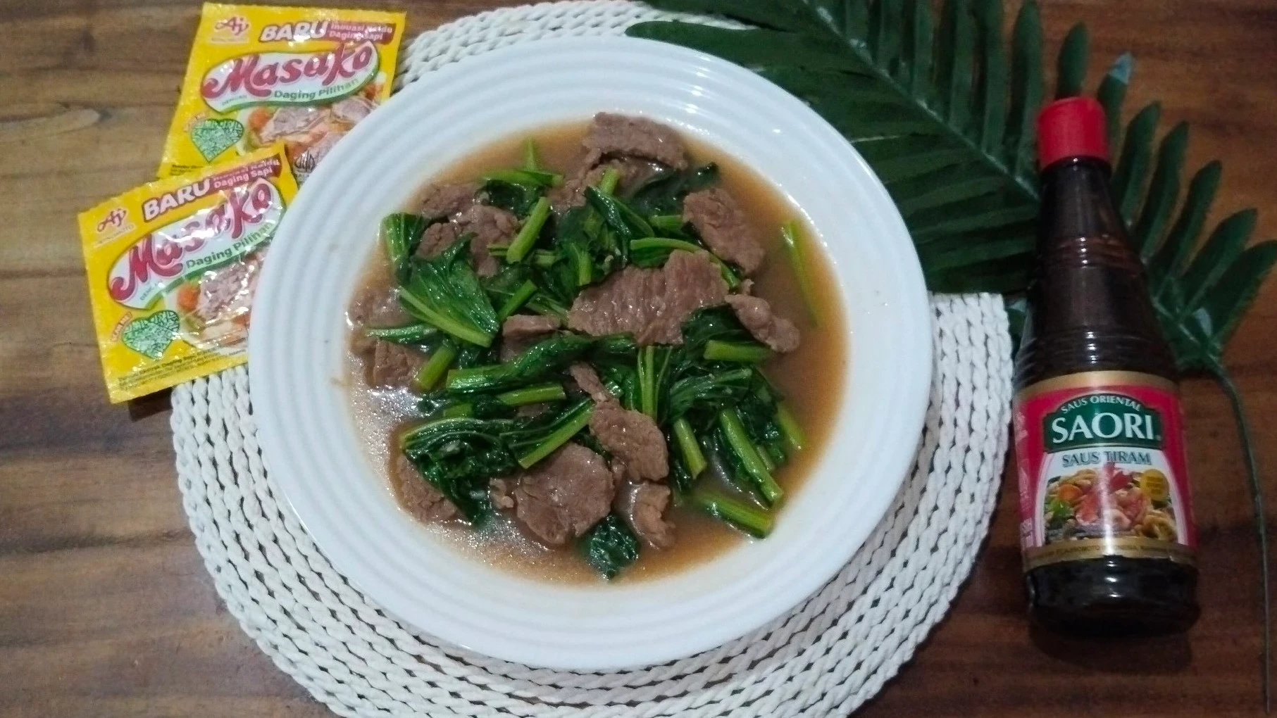 Ca Caisim Sapi Saus Tiram