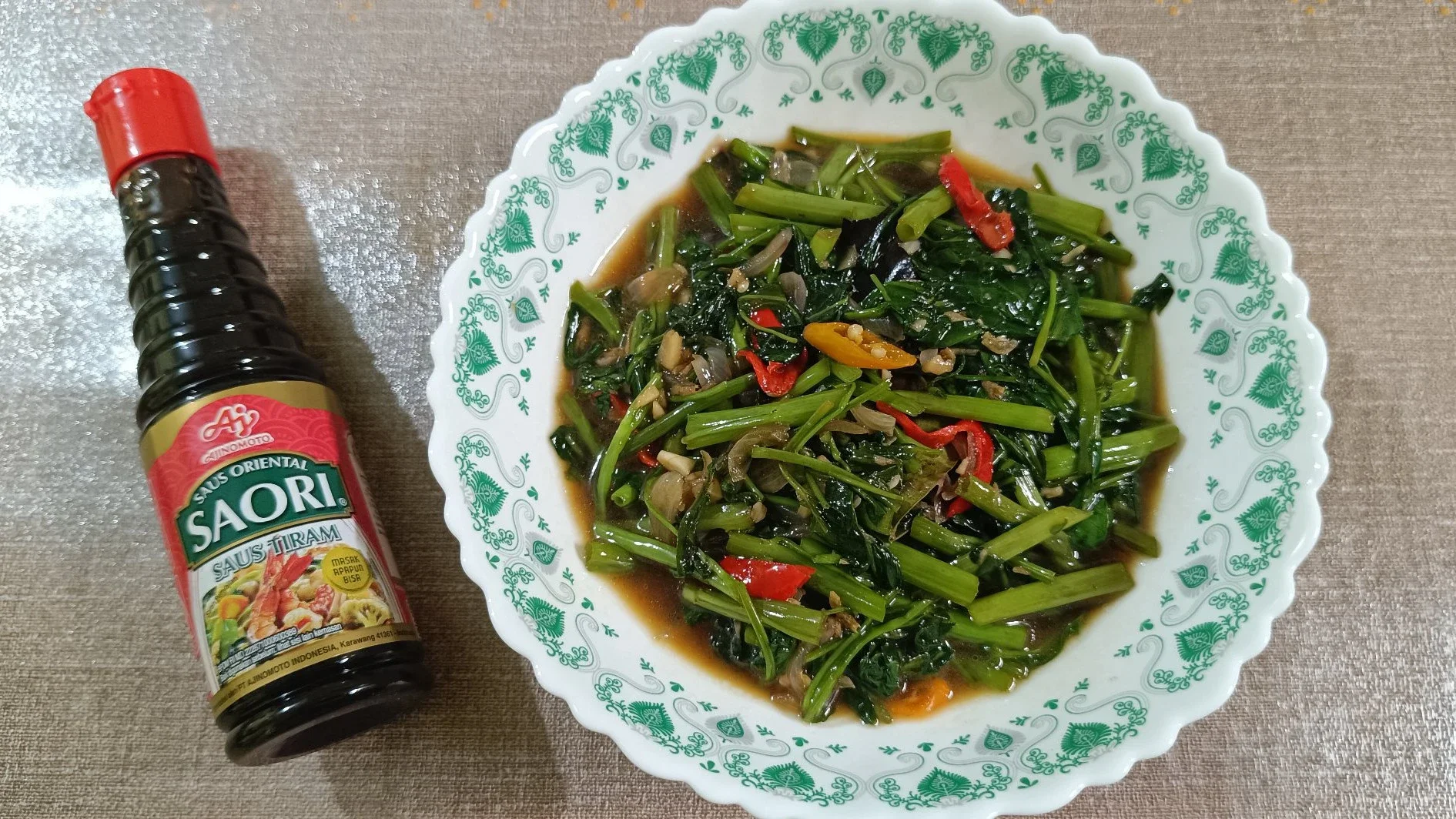 Ca Kangkung Saus Tiram