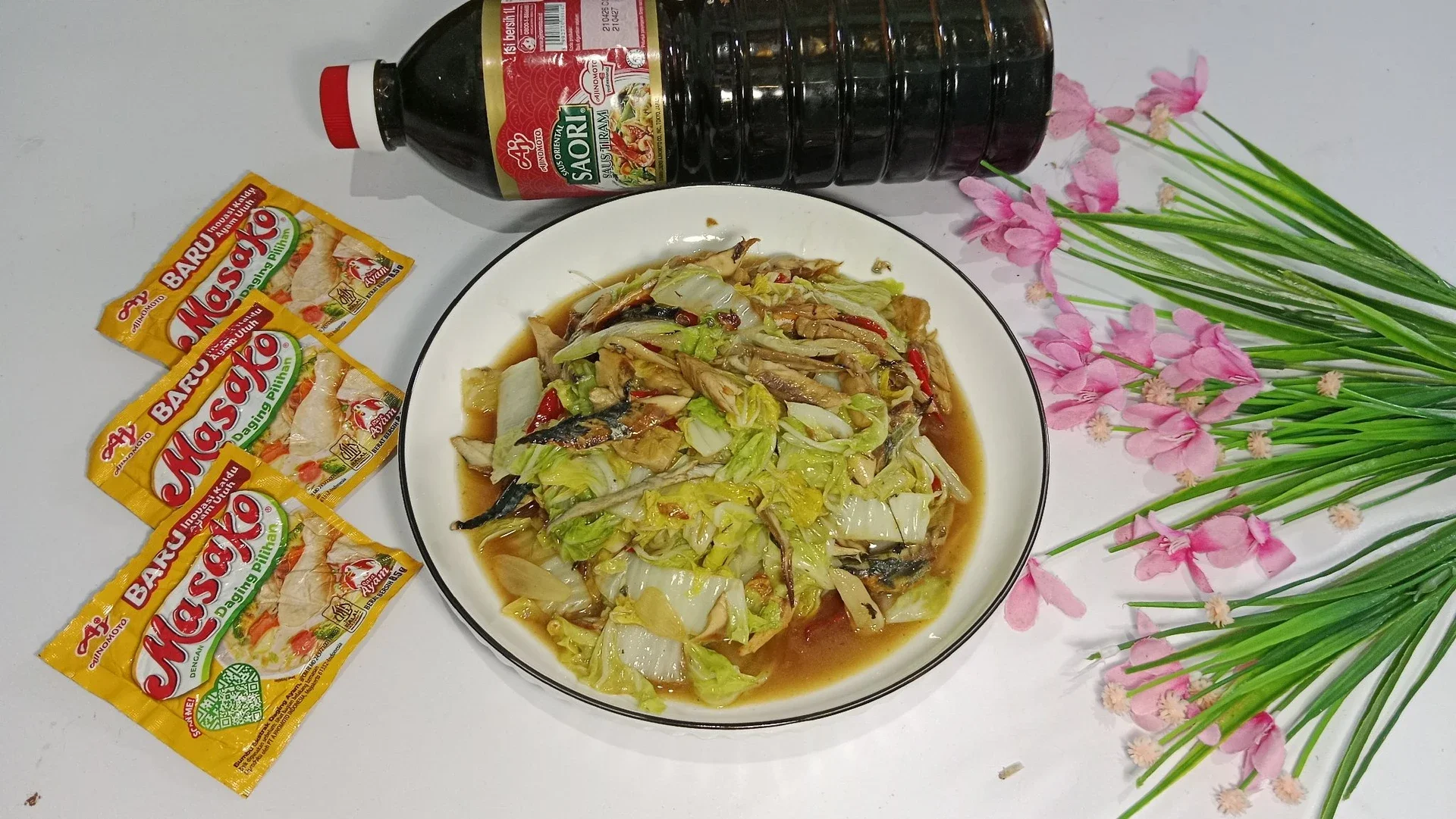 Ca Sawi Pindang ala Saori