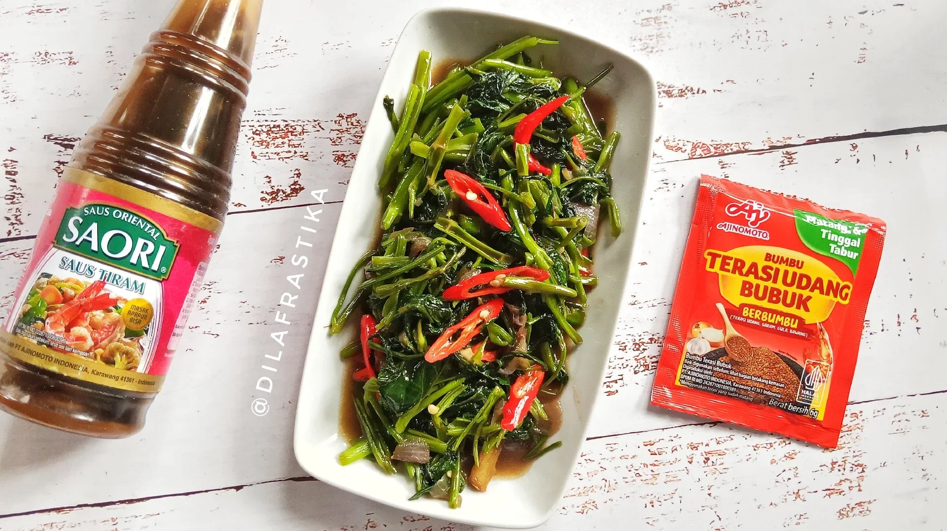 Cah Kangkung ala Saori