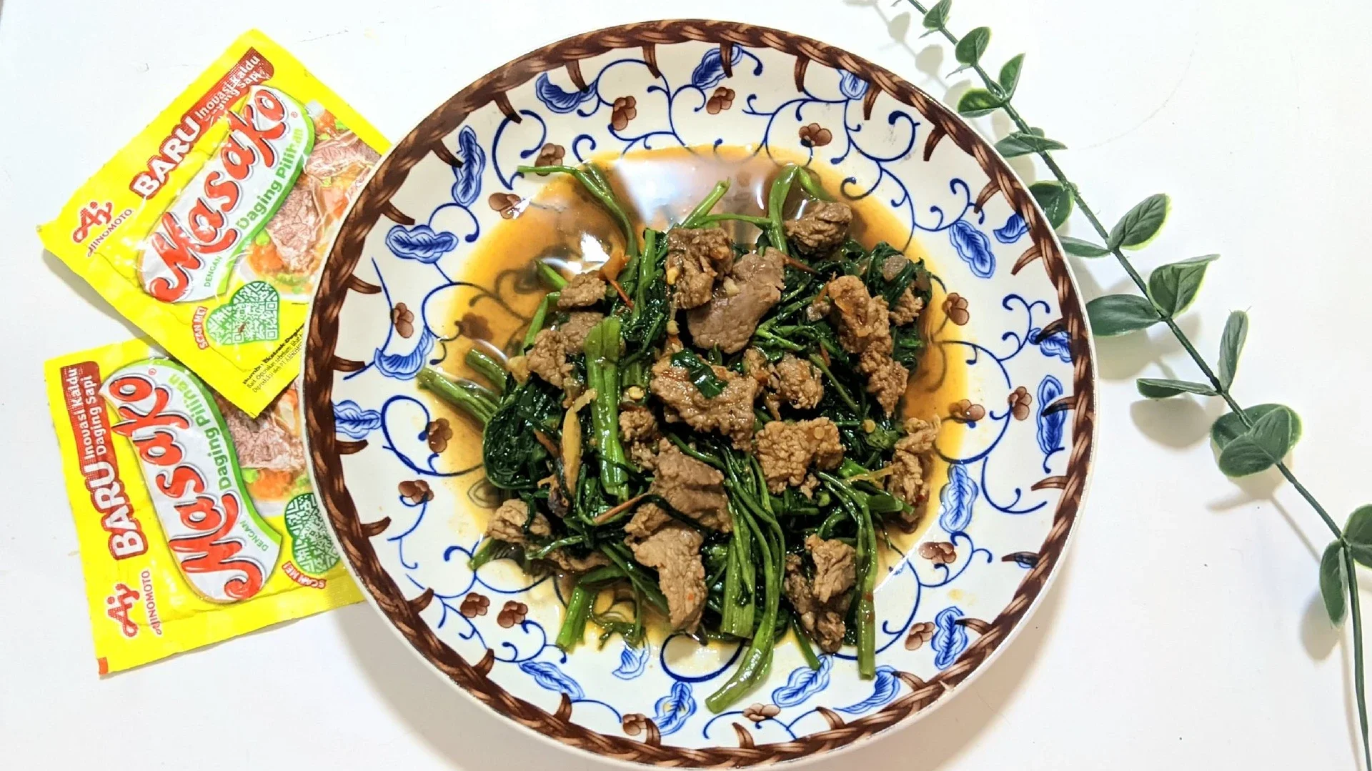 Cah Kangkung Daging Sapi