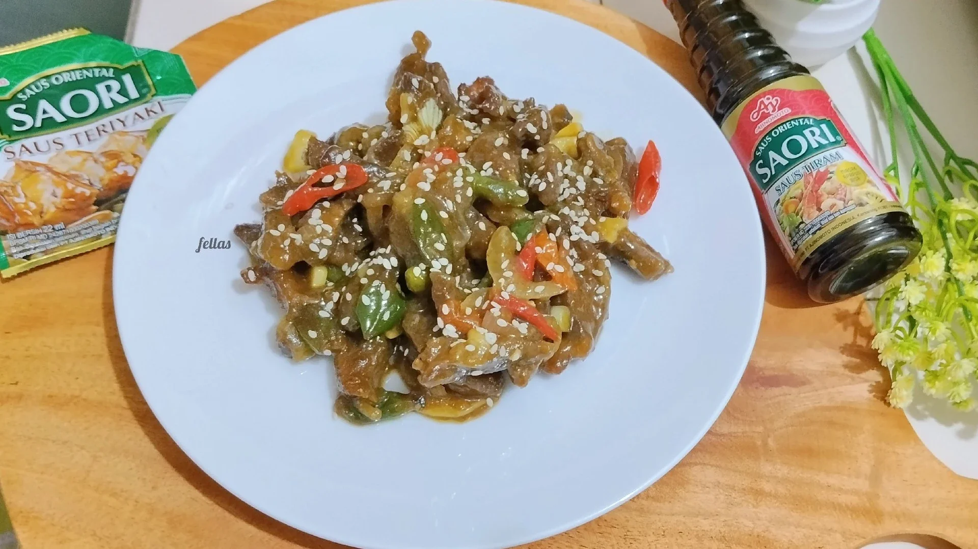 Cah Sapi Teriyaki